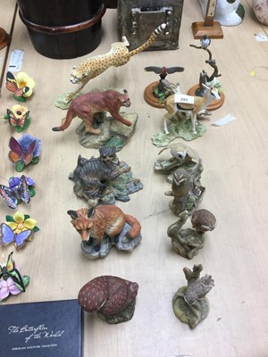 Lot 293 - Group of animal models including Border Fine Arts and Teviotdale