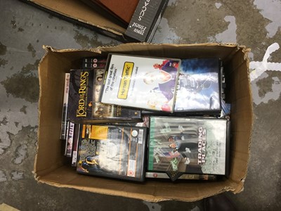 Lot 297 - One box of assorted DVD's