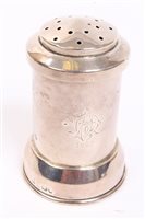 Lot 484 - Unusual Victorian pepper mill of cylindrical...