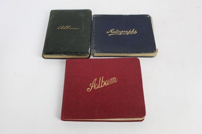 Lot 1072 - WW1 Military autograph albums including good real photographic postcards, verses, sketches etc.