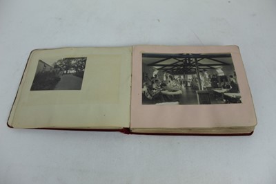 Lot 1072 - WW1 Military autograph albums including good real photographic postcards, verses, sketches etc.