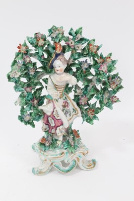 Lot 89 - A pair of Bow figures of 'New Dancers', circa 1765