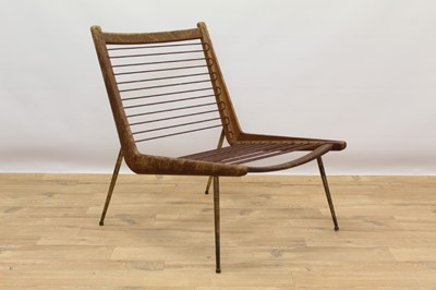 Lot 733 - 1960s France & Son, Denmark teak designer chair