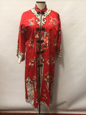 Lot 1911 - Japanese kimono and other textiles