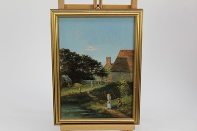 Lot 109 - H. Inglis, 19th century, oil on canvas - a...