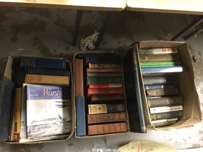 Lot 359 - Books- Three boxes of Merchant Navy and other Naval books