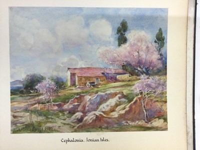 Lot 1164 - Album of watercolours by Arthur Legge