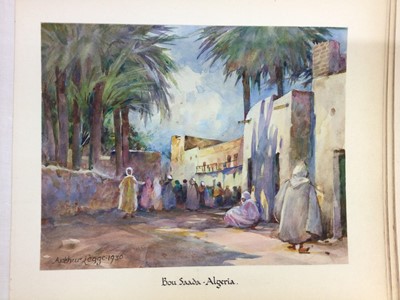 Lot 1164 - Album of watercolours by Arthur Legge