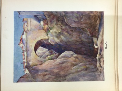 Lot 1164 - Album of watercolours by Arthur Legge