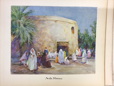 Lot 1164 - Album of watercolours by Arthur Legge