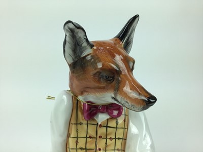 Lot 61 - Royal Stafford limited edition model of a well dressed fox, number 511 of 2500