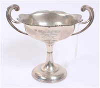 Lot 512 - Early George V silver Chester Golf Club trophy...