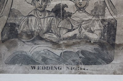 Lot 46 - Early 19th century engraving - Wedding Night