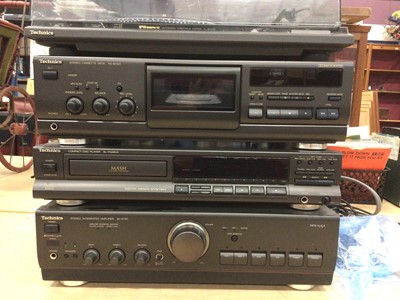 Lot 813 - Technics Hifi System with Speakers