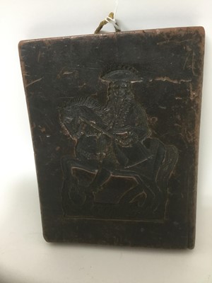 Lot 38 - Antique Wax chocolate / gingerbread mould
