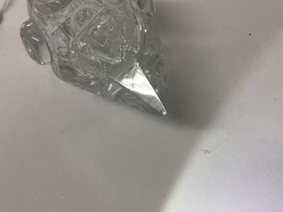 Lot 64 - Thomas Webb 'Rock Crystal' decanter
