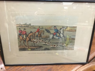 Lot 130 - Henry Alken hunting prints and others