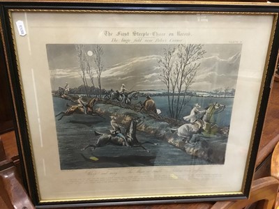 Lot 130 - Henry Alken hunting prints and others