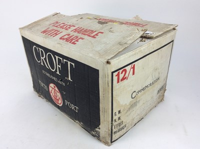 Lot 63 - Port - six bottles of Croft Commemoration Vintage Character Port