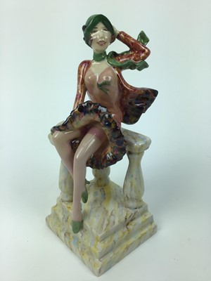 Lot 196 - Peggy Davies Ceramic figure
