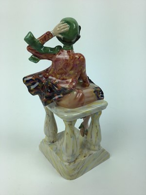 Lot 594 - Peggy Davies Ceramic figure