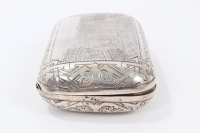 Lot 3 - Imperial Russian silver cigar case