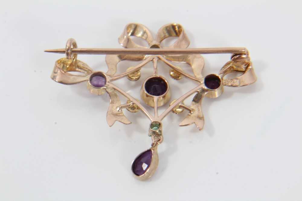 Lot 207 - Edwardian Suffragette brooch