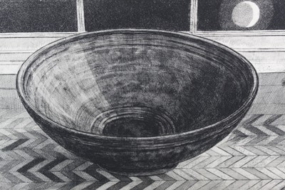 Lot 1094 - *Richard Bawden (1936) etching - Cardew Bowl, signed and numbered 70/85