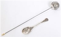 Lot 540 - Late 19th / early 20th century Chinese silver...