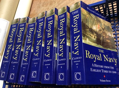 Lot 406 - The Royal Navy- A History From the Earliest Times to 1900