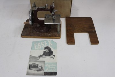 Lot 1521 - Essex Miniature Sewing Machine