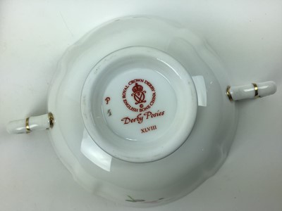 Lot 133 - Quantity of Royal Crown Derby 'Derby Posies' pattern ceramics