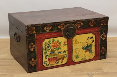 Lot 755 - Chinese marriage chest