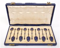 Lot 563 - Late 19th / early 20th century set of twelve...