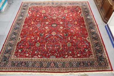 Lot 885 - Large Iranian hand knotted rug