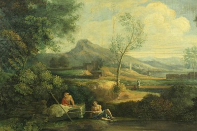 Lot 1237 - Follower of Jan Frans van Bloemen, called Orizzonte (Flemish, 1662-1749), oil