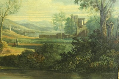 Lot 1237 - Follower of Jan Frans van Bloemen, called Orizzonte (Flemish, 1662-1749), oil