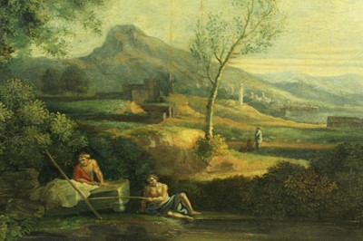 Lot 1237 - Follower of Jan Frans van Bloemen, called Orizzonte (Flemish, 1662-1749), oil