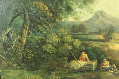 Lot 1237 - Follower of Jan Frans van Bloemen, called Orizzonte (Flemish, 1662-1749), oil