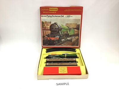 Lot 1518 - Railway Horny OO gauge Flying Scotsman ROS508 boxed train set