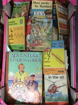 Lot 470 - Four boxes vintage books including Ladybird