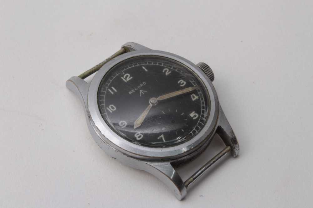 Lot 201 - Second World War British Military W.W.W. Record Wristwatch