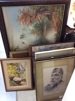 Lot 436 - Group of decorative pictures and prints