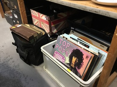 Lot 524 - Five boxes of records