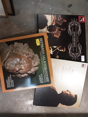 Lot 298 - Collection of classical LP records and pop