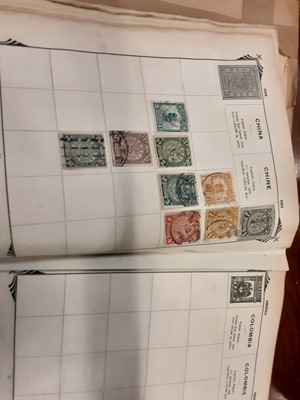 Lot 287 - Old stamp album