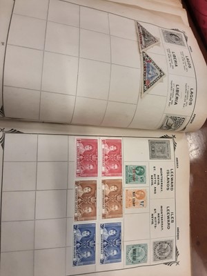 Lot 287 - Old stamp album