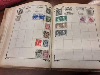 Lot 287 - Old stamp album