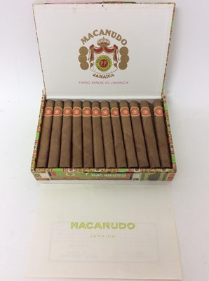 Lot 130 - Macanudo Cigars in box