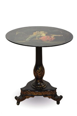 Lot 788 - Fine quality Victorian papier-mâché table